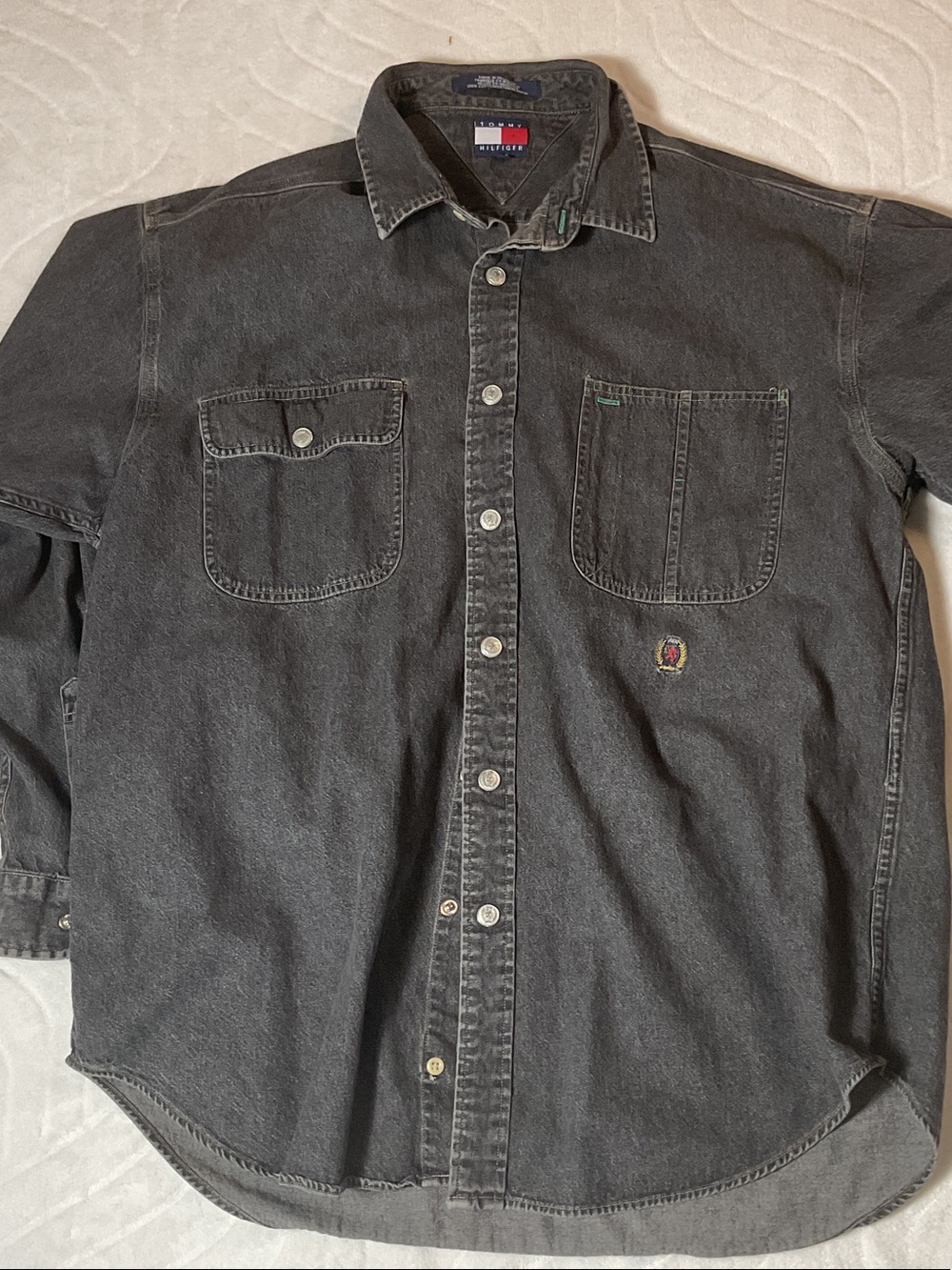 Tommy Hilfiger vintage 1990βs denim shirt